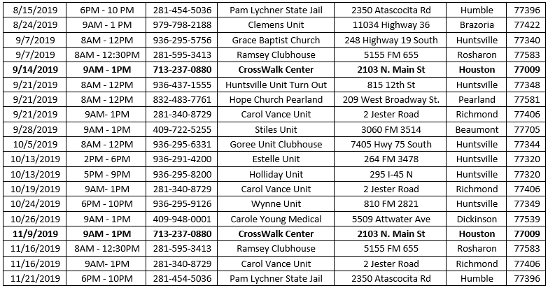 ScrossWalk-Schedule ScrossWalk-Schedule